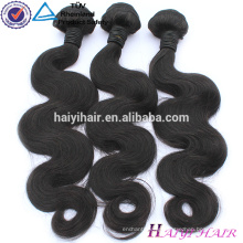 human hair weave body wave 3 bundles virgin brazilian hair with closure